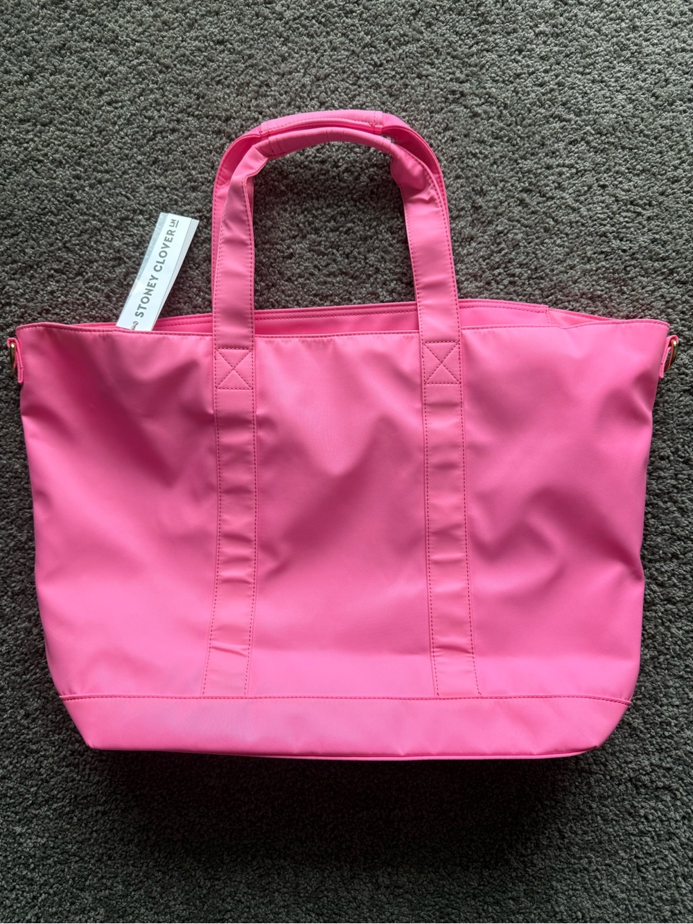 Stoney Clover Lane Hot Pink Tote Bag